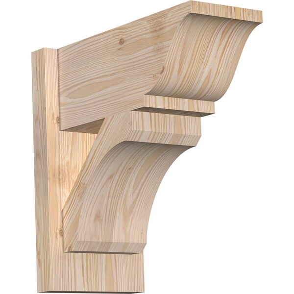 Ekena Millwork Legacy Traditional Smooth Outlooker, Douglas Fir, 7 1/2"W x 16"D x 16"H OUT08X16X16LEC01SDF - main